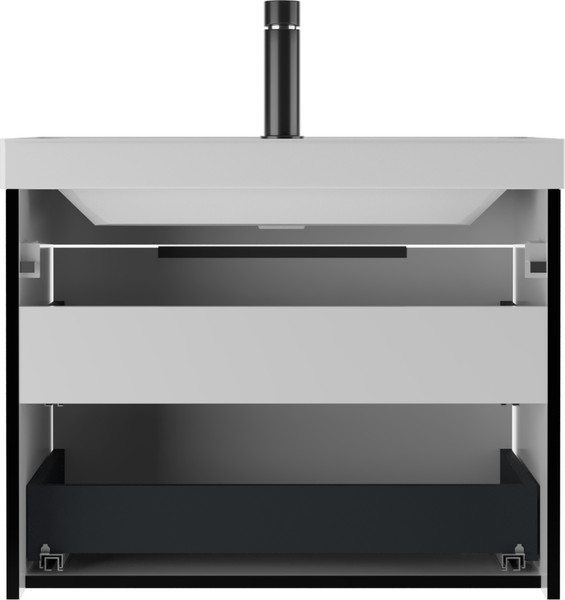 Изображение товара Тумба под умывальник Домино Unit 70 Forta B2 (белый)