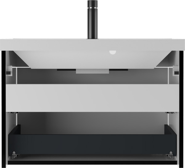 Изображение товара Тумба под умывальник Домино Unit 80 Forta B2 (белый)