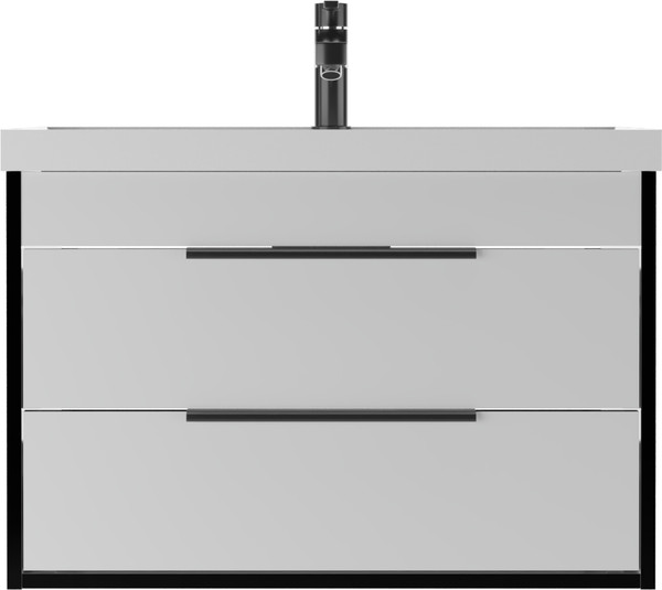 Изображение товара Тумба под умывальник Домино Unit 80 Forta B2 (белый)