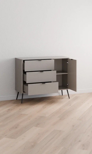 Изображение товара Тумба Arvento Rondo 1D3S  (Персидский Жемчуг/Амарок)