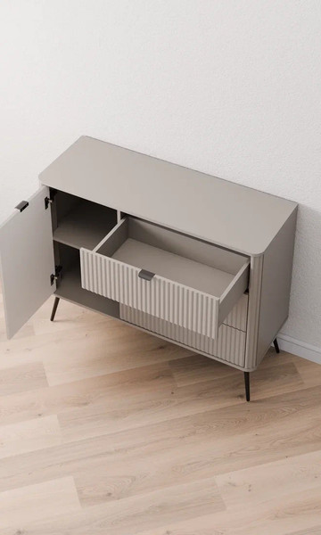 Изображение товара Тумба Arvento Rondo 1D3S  (Персидский Жемчуг/Амарок)