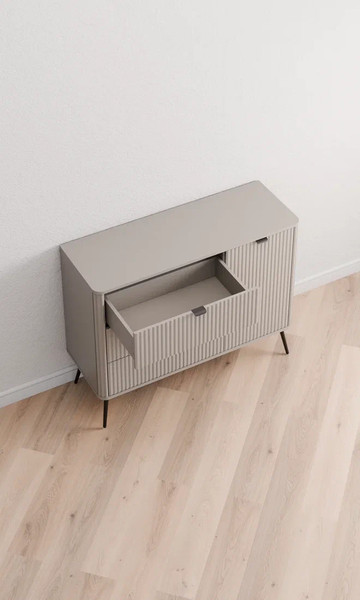 Изображение товара Тумба Arvento Rondo 1D3S  (Персидский Жемчуг/Амарок)