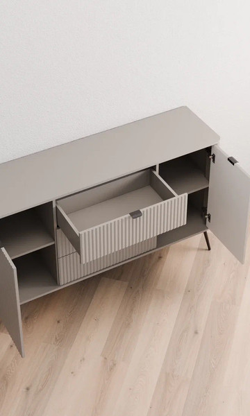 Изображение товара Тумба Arvento Rondo 2D3S (персидский жемчуг/амарок)