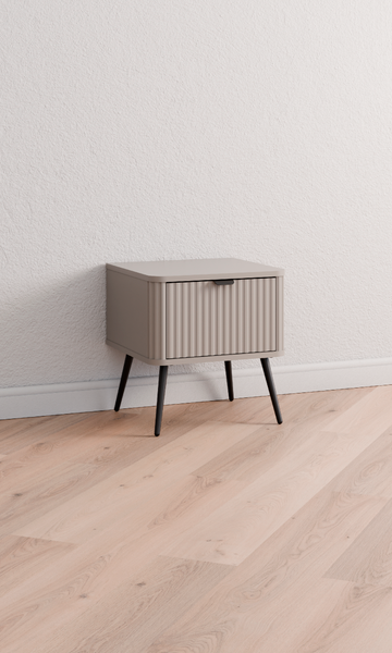 Изображение товара Прикроватная тумба Arvento Rondo 1S (персидский жемчуг/амарок)