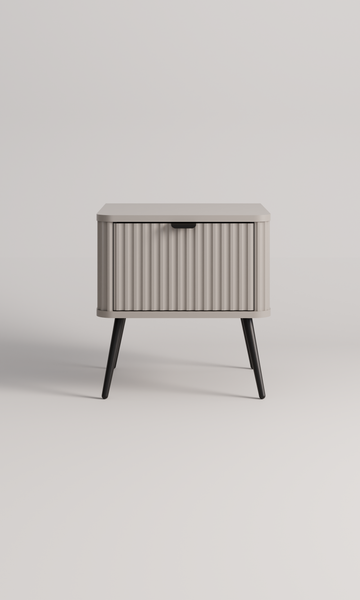 Изображение товара Прикроватная тумба Arvento Rondo 1S (персидский жемчуг/амарок)