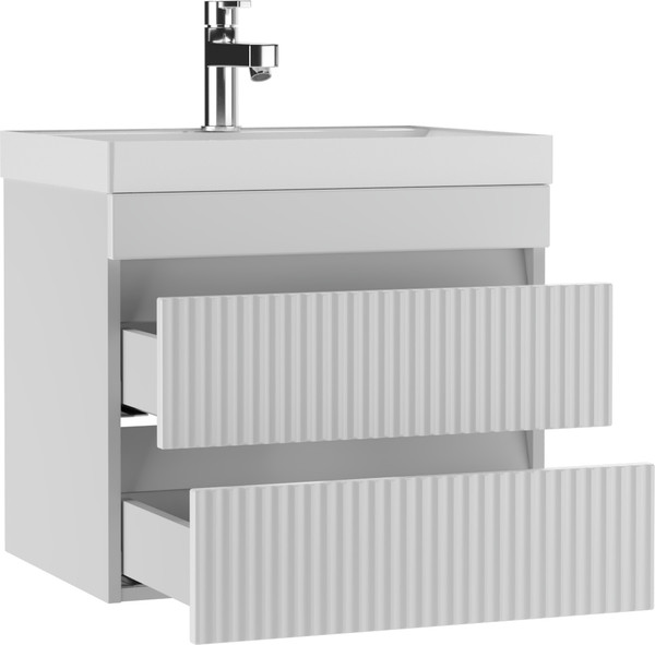 Изображение товара Тумба под умывальник Айсберг Unit 60 Бриз с двумя ящиками В2
