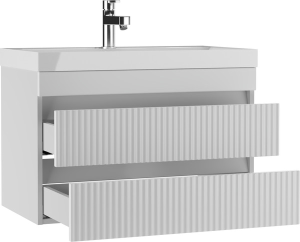 Изображение товара Тумба под умывальник Айсберг Unit 80 Бриз с двумя ящиками В2