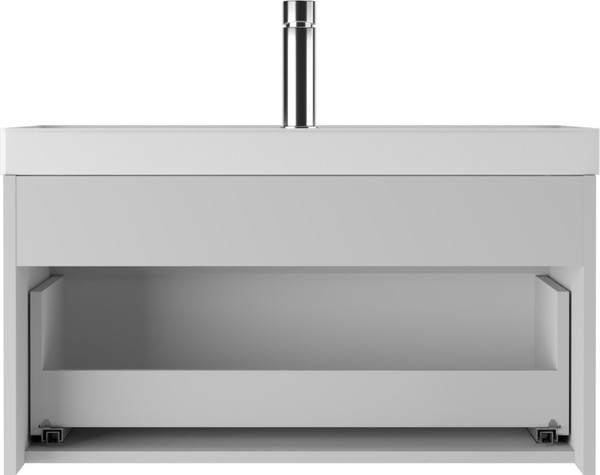 Изображение товара Тумба под умывальник Айсберг Unit 80 Бриз с одним ящиком В1