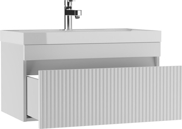 Изображение товара Тумба под умывальник Айсберг Unit 80 Бриз с одним ящиком В1