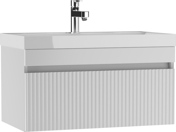 Изображение товара Тумба под умывальник Айсберг Unit 80 Бриз с одним ящиком В1