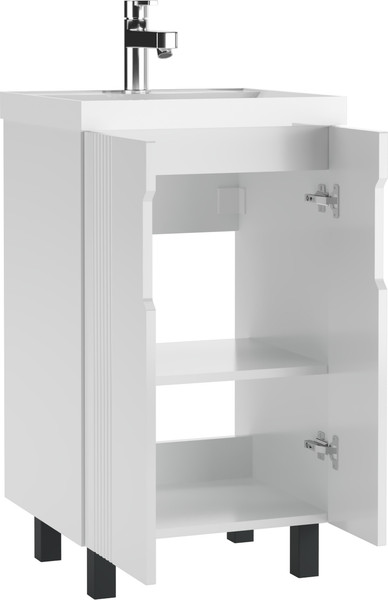 Изображение товара Тумба под умывальник Айсберг Bazis 50 Марта без ящика