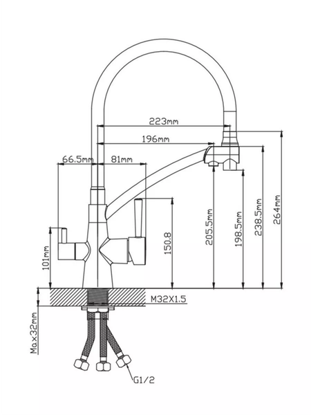 Изображение товара Смеситель Diadonna D49-19025QH