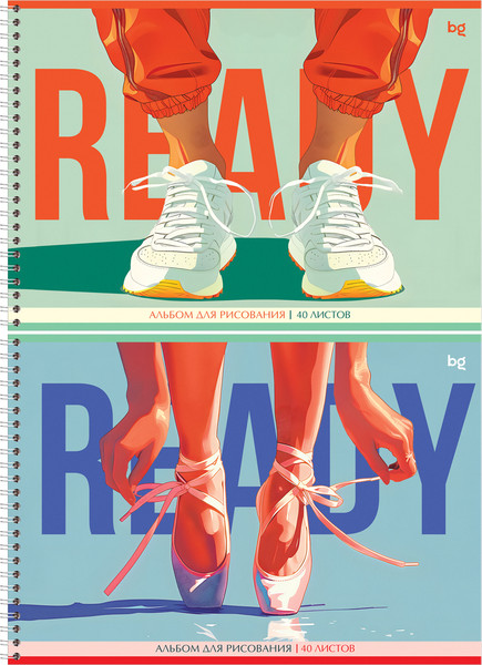 Изображение товара Альбом для рисования BG Ready А4 / АР4гр40 08644 (40л)