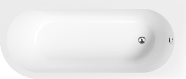 Изображение товара Ванна акриловая Lauter Monaco 170x72.5 / 2113170R (с ножками и сифоном 21Y11022 белый)