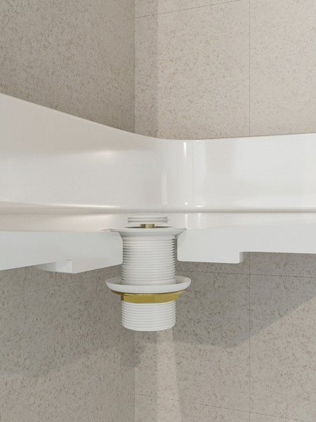 Изображение товара Донный клапан Teymi Ritta T140126 (белый матовый)