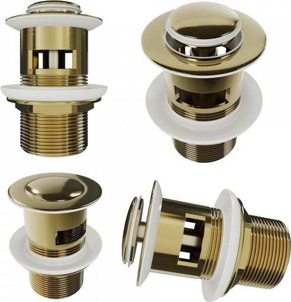 Изображение товара Донный клапан Teymi Ritta T140225 (золото глянцевое)