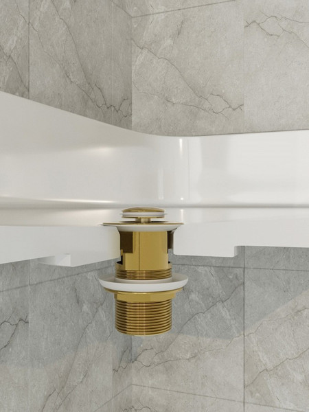 Изображение товара Донный клапан Teymi Ritta T140225 (золото глянцевое)