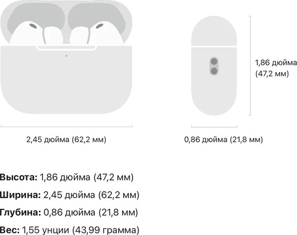 Изображение товара Беспроводные наушники Apple AirPods Pro 3 / MFHP4