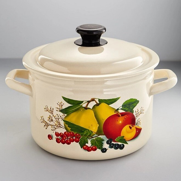 Изображение товара Кастрюля КМЗ 41804-082/6-У4 (слоновая кость)