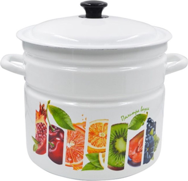 Изображение товара Кастрюля КМЗ Палитра вкуса / 41804-222/6-У2 (белый)