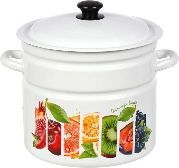 Изображение товара Кастрюля КМЗ Палитра вкуса / 41804-242/6-У2 (белый)