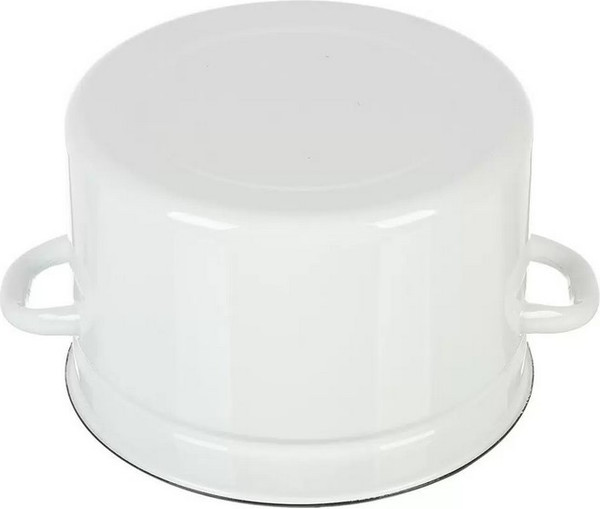 Изображение товара Кастрюля КМЗ 41804-202-У2 (без рисунка, белый)