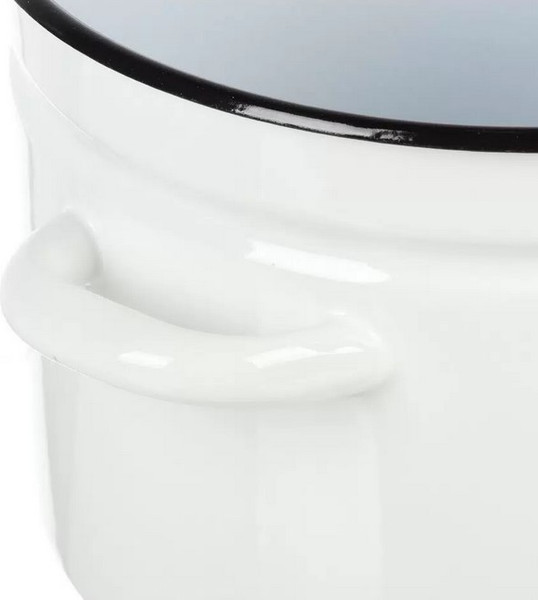 Изображение товара Кастрюля КМЗ 41804-202-У2 (без рисунка, белый)