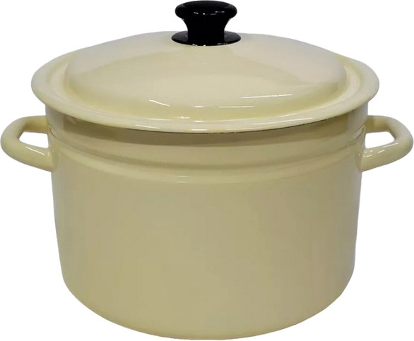 Изображение товара Кастрюля КМЗ 41804-202-У2 (без рисунка, слоновая кость)