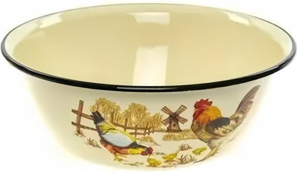 Изображение товара Миска КМЗ Подворье слоновая / 40304-062/5 (слоновая кость)