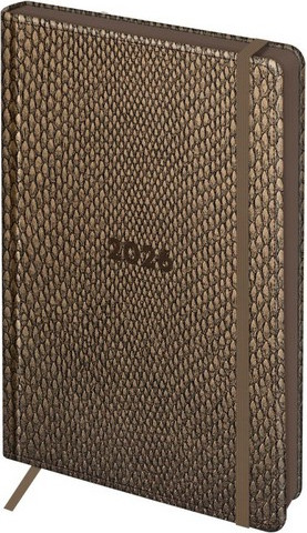Изображение товара Ежедневник BG Python. Dark khaki 2026г А5 / DdА5_09401 (176л)
