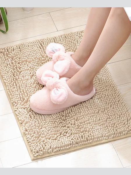 Изображение товара Коврик для ванной ILLU 40x60 / MULWJH-07058 (макароны/бежевый)