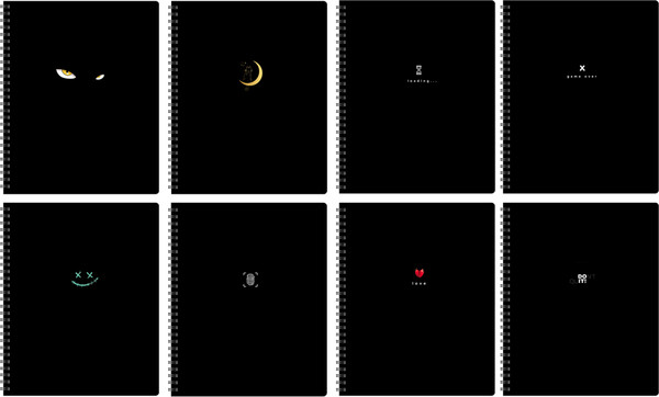 Изображение товара Тетрадь BG In black А5 / Т5гр80_2_вл 12074 (80л)