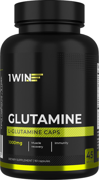Изображение товара L-глютамин 1WIN 1000мг (90 капсул)