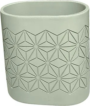 Изображение товара Стакан для зубной щетки и пасты ILLU YC411866 (оливковый узор)