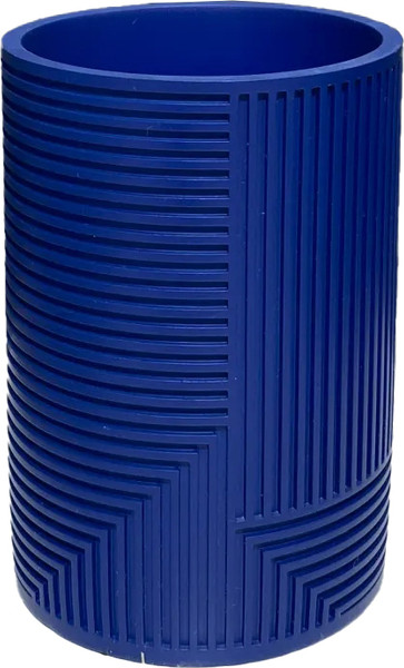 Изображение товара Стакан для зубной щетки и пасты ILLU YC411840 (синяя классика)