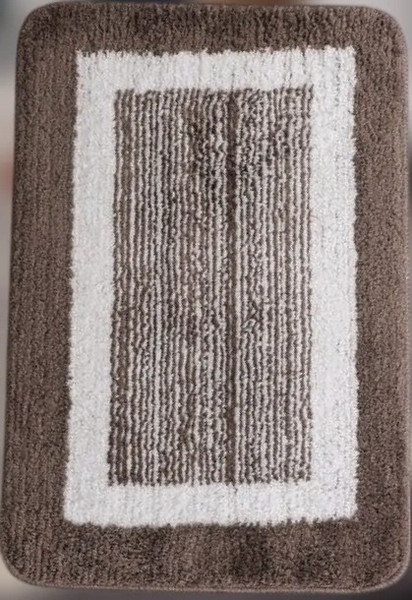 Изображение товара Коврик для ванной ILLU 48x78 / xb24102130-5 (глубокий бежевый)