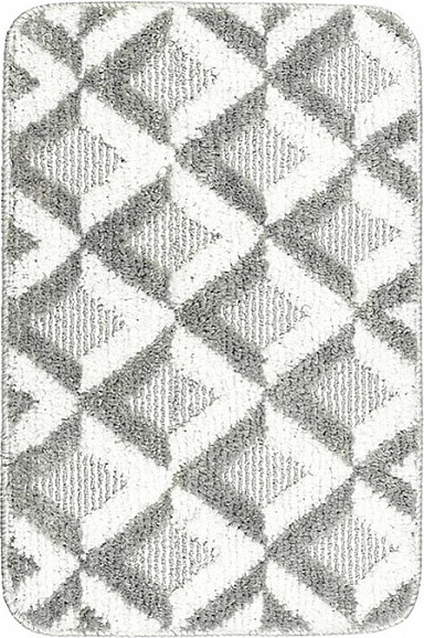 Изображение товара Коврик для ванной ILLU 48x78 / xb24102136 (клетка серая)