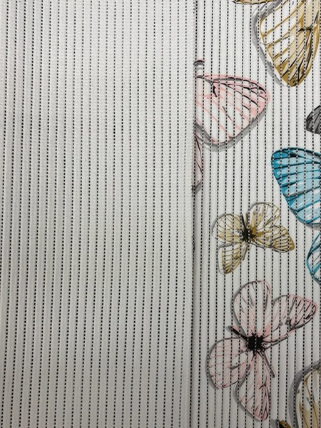 Изображение товара Коврик для ванной ILLU 65x100 / xb24102171 (бабочки)