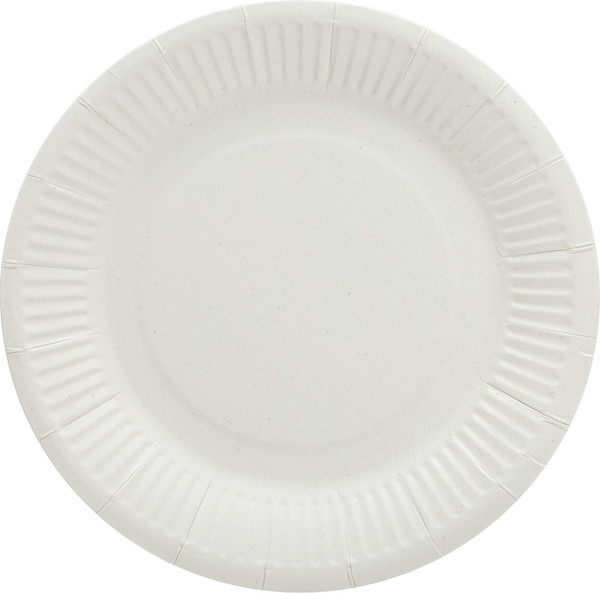 Изображение товара Набор одноразовых тарелок Laima Бюджет / 600942 (100шт, белый)