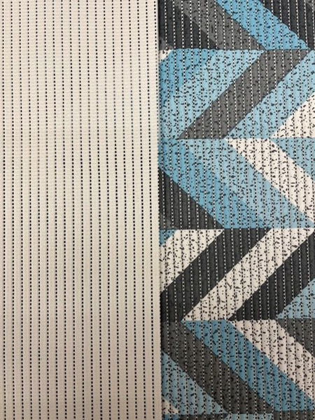 Изображение товара Коврик для ванной ILLU 65x100 З/  xb24102175 (зигзаг)