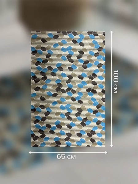 Изображение товара Коврик для ванной ILLU 65x100 / xb24102178 (камушки)