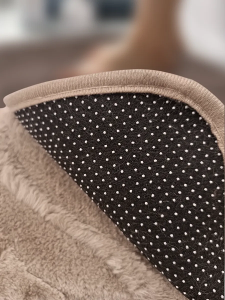 Изображение товара Коврик для ванной ILLU 50x80 / xb24123010 (бежевый ромб)