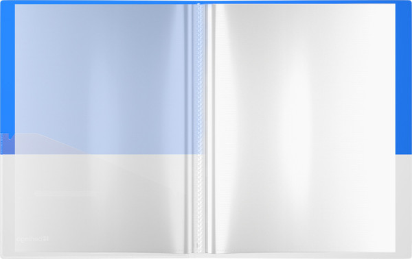 Изображение товара Папка для бумаг Berlingo Semicolor / DB4_40972 (голубой)