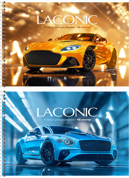Изображение товара Альбом для рисования BG Laconic А4 / АР4гр48_вл 08650 (48л)