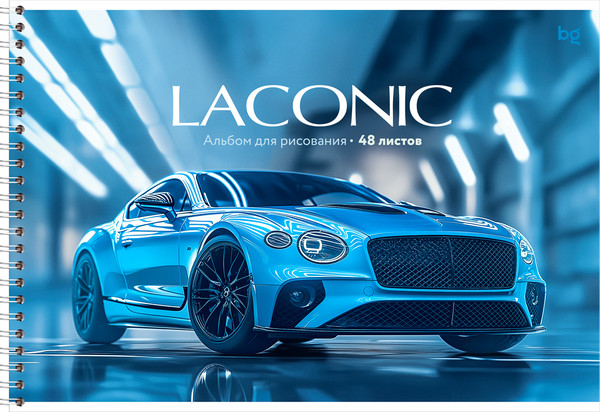 Изображение товара Альбом для рисования BG Laconic А4 / АР4гр48_вл 08650 (48л)