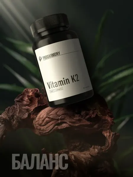 Изображение товара Витамин Progarmony К2 (60 капсул)