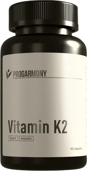 Изображение товара Витамин Progarmony К2 (60 капсул)