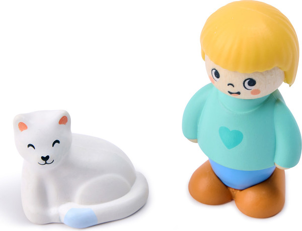 Изображение товара Развивающий игровой набор Hape Девочка и кошка / E3430_HP