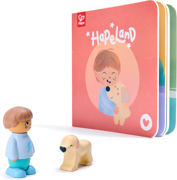 Изображение товара Развивающий игровой набор Hape Мальчик и собака / E3431_HP