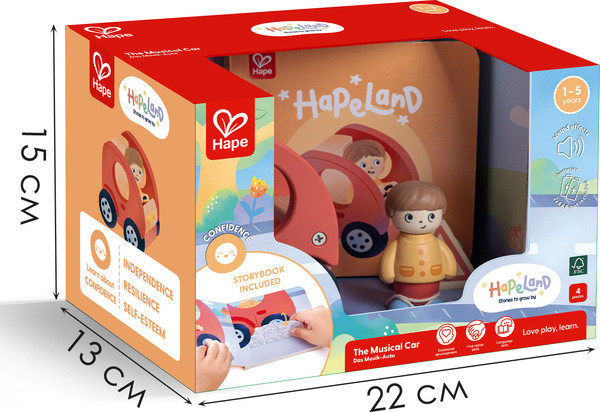 Изображение товара Развивающий игровой набор Hape Дорожное приключение / E3434_HP